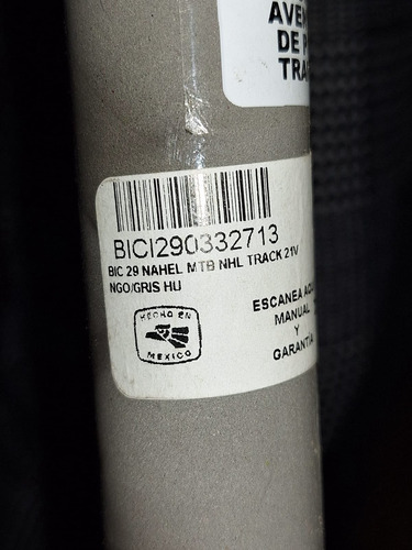 Nhl Bicicleta R21 Gris Nueva