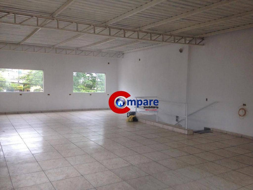 Imagem 1 de 5 de Salão Para Alugar, 100 M² Por R$ 2.200/mês - Jardim Adriana - Guarulhos/sp - Sl0127