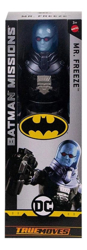 Boneco Mr. Freeze ( Sr Frio ) Batman Missions 30 Cm Mattel