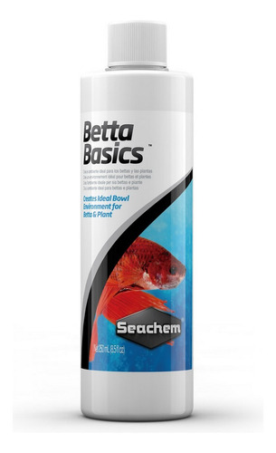 Acondionador Seachem Pez Betta Basics 250 Ml