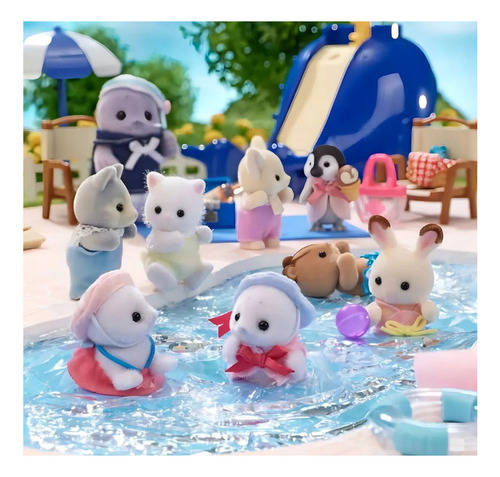Sylvanian Families Familia Das Focas Epoch Magia Epoch 5759