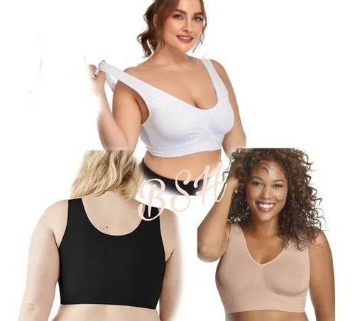 Corpiño Top Deportivo.talles Especiales . Varios Colores X2