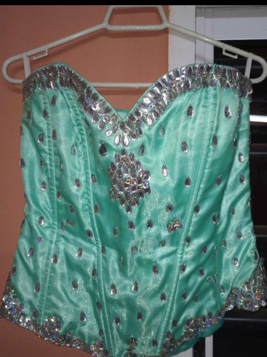 Vestido De 15 Verde Agua