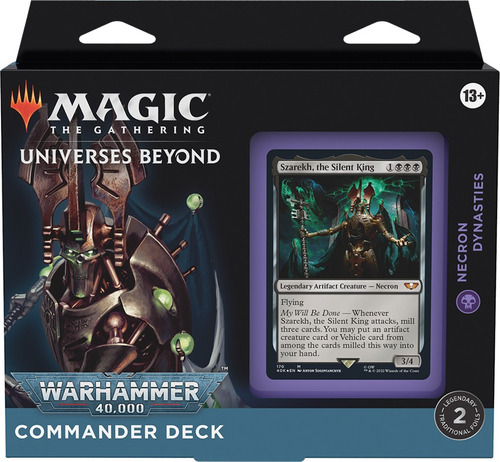 Magic Warhammer 40k - Necron Dynasties Commander Deck