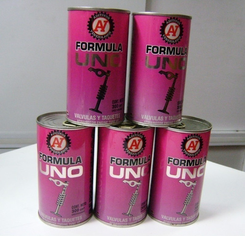 Imagen 2 de 2 de Aditivo Taquetes Valvulas Formula Uno Mayor Y Detal