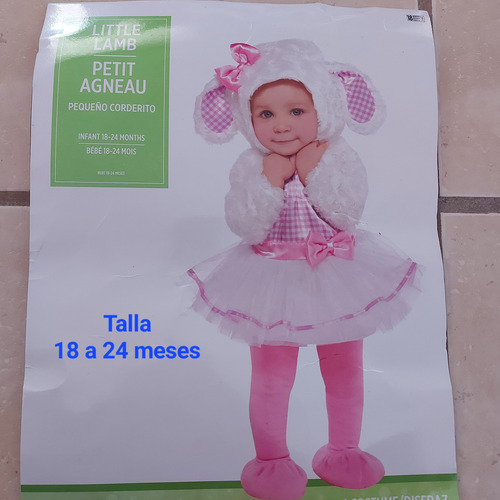 Disfraz Infantil Disney Bella Talla 7 A 8 Años (Usado)