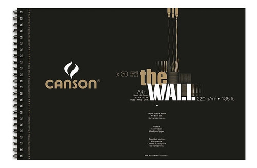 Bloco Canson The Wall A4 220 g