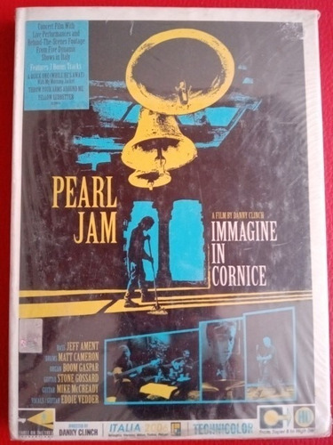 Dvd Pearl Jam Immagine In Cornice Tz035