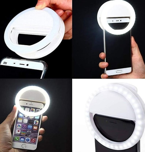 Aro De Luz Led Para Selfie, Celulares Recargable