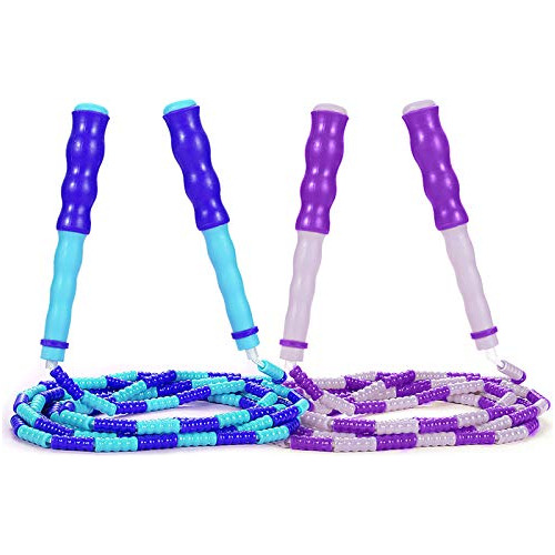 Supertrip Jump Rope Kids-2 Pack Cuerda De Saltar Con Cuentas