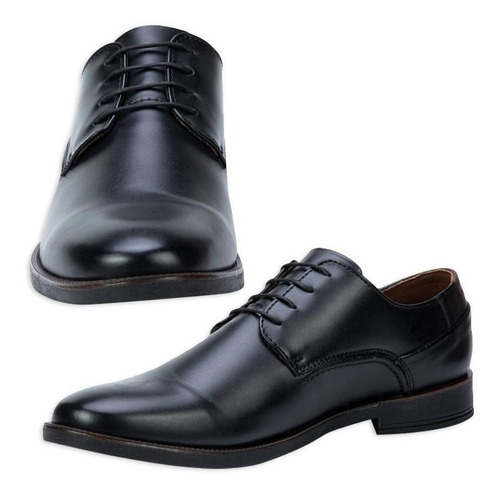 Zapato De Vestir Uomo Di Ferro 4203 Negro Hombre Moda Otoño