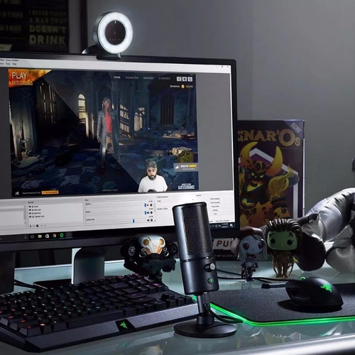 Imagen 3 de 7 de Microfono Streamer Gamer Razer Seiren X Usb Twitch Youtube