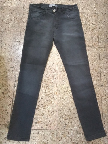 Pantalón Negro De Jean. Varios Talles Y Tonos. Achupinado