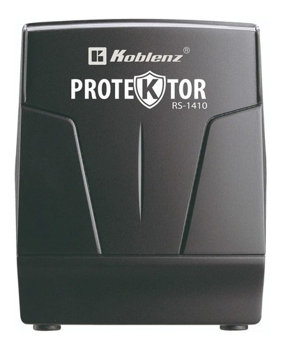 Regulador De Voltaje 8 Contactos Koblenz RS-1410, Para Hogar y Oficina, 1410Va / 700W, Luz Led, 120 V, Color Negro