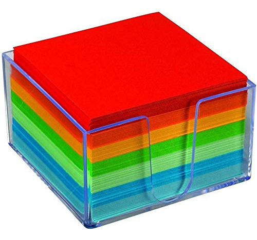 1intheoffice Memo Cube Bloc Nota Vario Color 500 Hoja
