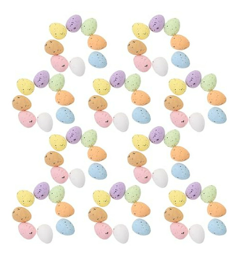 Mini Huevos De Pascua 100 Piezas Huevos Moteados Huevos De E