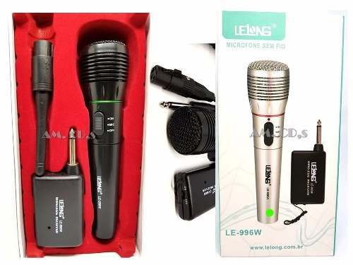 Microfone Lelong LE-996W Profissional Omnidirecional