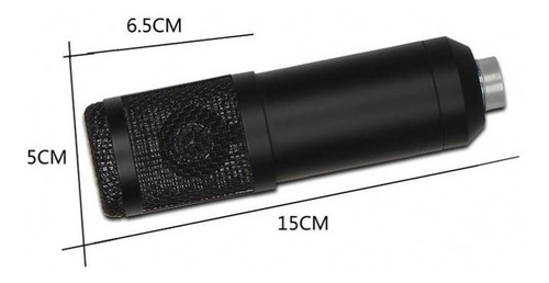 Imagen 9 de 9 de Microfono Condensador Iqual Fm669u Usb Profesional + Tripode