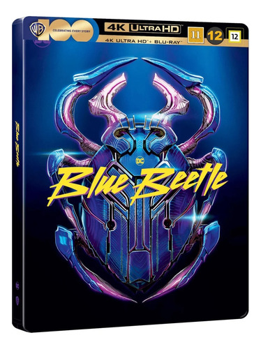 Steelbook 4k + Blu Ray  Besouro Azul - Dc Comics Lacrado