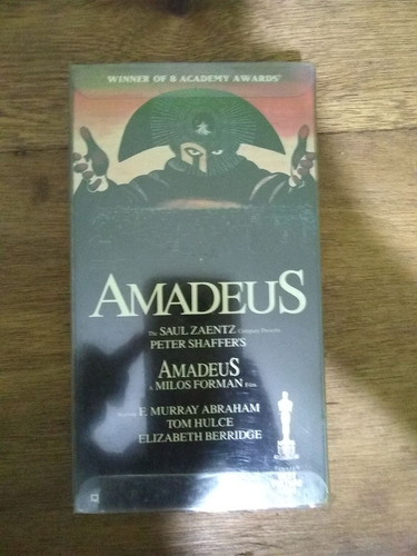Amadeus Vhs Película 