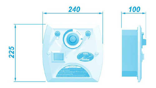 Sauna Seca 12kw Para Até 35m³ + Quadro Analógico - Sodramar 220v