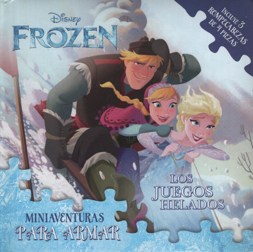 Los Juegos Helados - Frozen Aventuras Para Armar