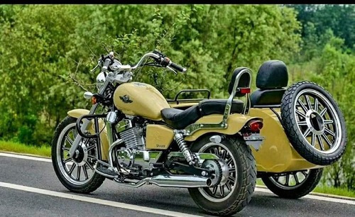 Jawa Rvm Choppera 400-9 Con Sidecar Motozuni M. Grande