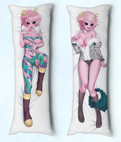 Capa Dakimakura 1,60x50cm Boku No Hero Mina Ashido