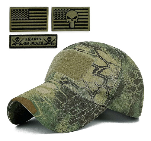 Gorros De Béisbol De Camuflaje Para Hombre Con Bandera