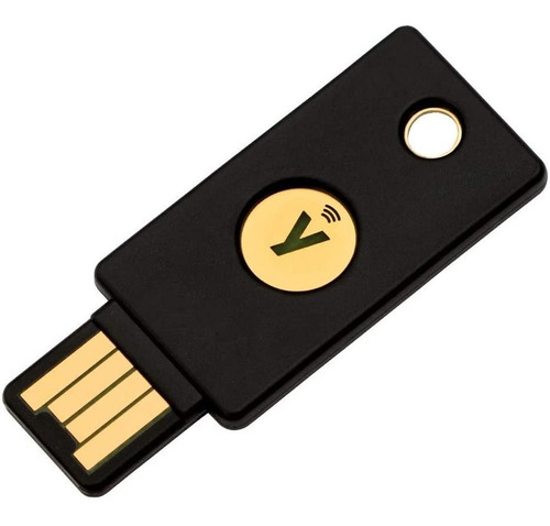 Imagen 1 de 5 de Yubikey 5 Nfc Usb Llave Seguridad Clave Acceso Fido2 U2f!