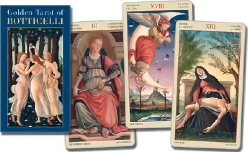Golden Botticelli Tarot - Lo Scarabeo