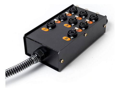 Medusa Profissional 8 Vias Montada Com Conectores Combo 15 M