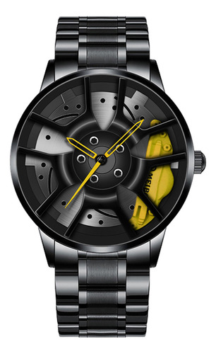 Reloj Meibo Para Hombre, De Acero Inoxidable, Estilo Casual,