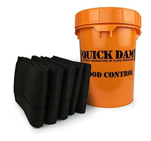 El Kit De Inundación Quick Dam Grab & Go Incluye Barreras De