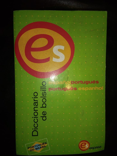 Diccionario De Bolsillo Español Portugués Espasa