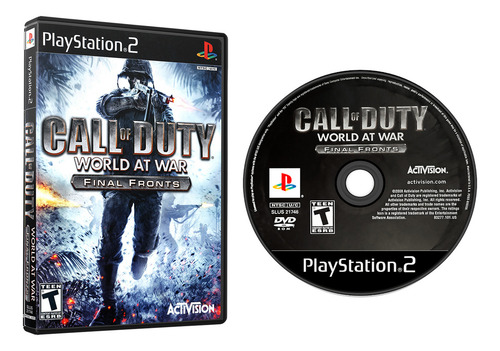 Call Of Duty World At War Final Fronts Playstation 2 Ps2