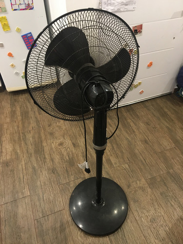 Ventilador De Pie Peabody 3 Aspas Usado Mod Yv 2060 50 Cm 50hz Negro Negro Plástico 3 (Usado)
