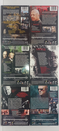 The Shield Dvd El Escudo Temporada 3 4 5 6 Y 7 Excelentes (Usado)