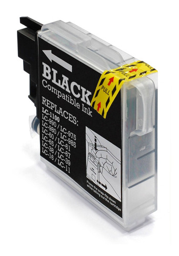 Cartucho Compatible Brother Negro Lc60 Dcpj125 J140w J410 Ws