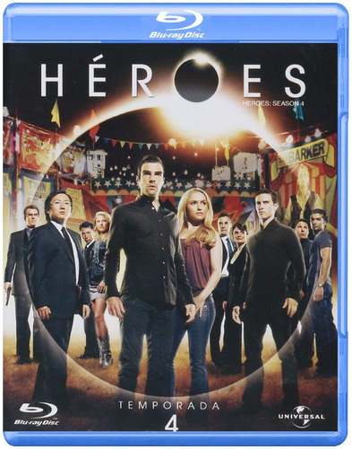 Heroes Cuarta Temporada 4 Cuatro Blu-ray