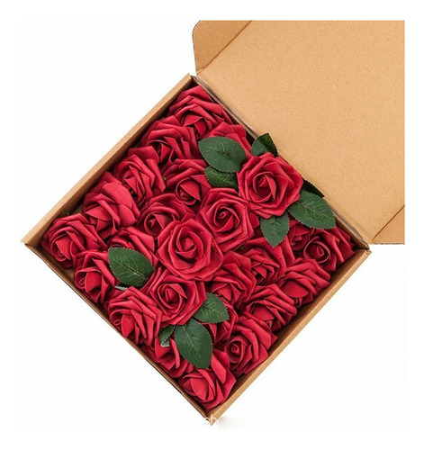 A Rosas Artificiales Decoración Fiesta De Boda Flor 8 Cm