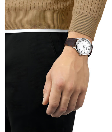 Reloj De Vestir De Acero Inoxidable Tissot Classic Dream Pa