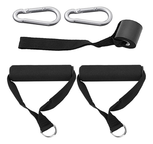 Set De Ejercicio 5pcs Manijas Entrenamiento Anclaje Puerta G