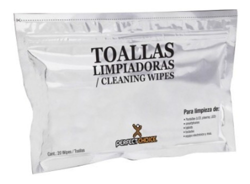 Toallas Limpiadoras Perfect Choice Paños Humedos Lcd /v /v