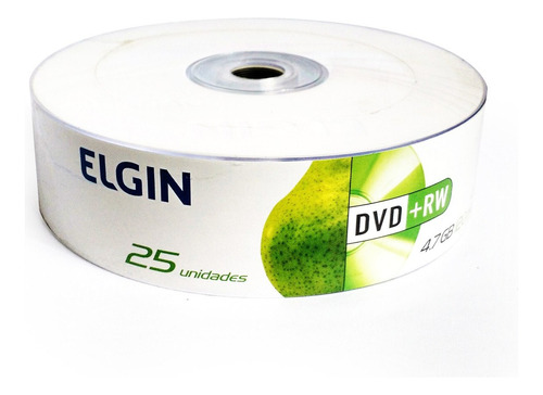 Midia Virgem Dvd+rw Com 25 Elgin 4x 4.7gb Logo (shrink)