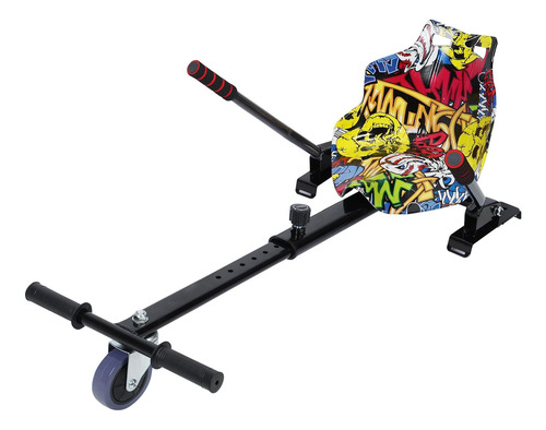 Accesorio De Asiento Para Hoverboard Capacidad 120 Kg Ajusta Camouflaje