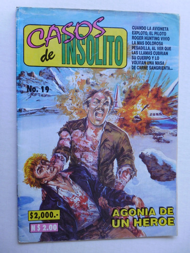 Casos De Insolito, Nro. 19 Edit.mina Mexico  Comic En Físico