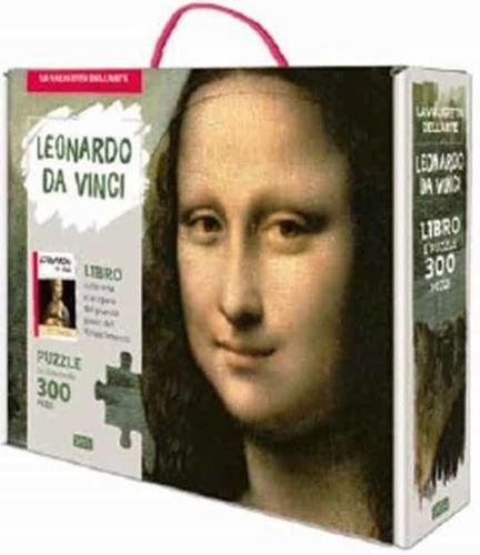 Leonardo Da Vinci La Mona Lisa Libro Y Puzzle De 300 Piezas