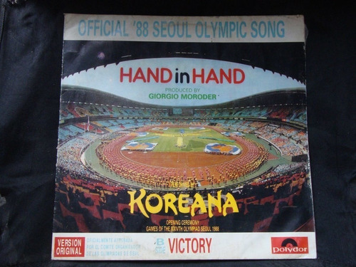 Vinilo Giorgio Moroder Seoul 88 Koreana Si2