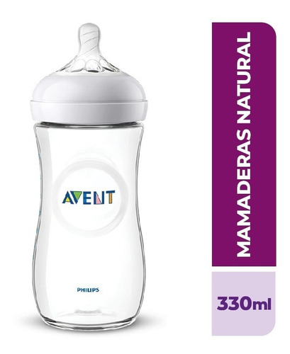 Mamadera natural 330ml 6m+ Phillips Avent